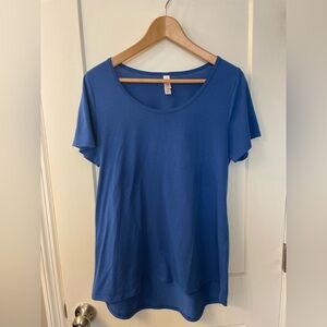 LuLaRoe tunic tee | royal blue color | size medium